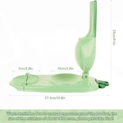 MACCHINA STAMPO PER GNOCCHI E RAVIOLI PRESSA PER PASTA UTENSILE DA CUCINA 2IN1