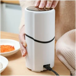 MACINACAFFÈ ELETTRICA LAME ACCIAIO PER MACINARE CHICCHI DI CAFFÈ SPEZIE Q-YM168