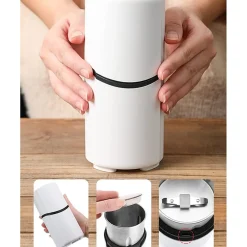 MACINACAFFÈ ELETTRICA LAME ACCIAIO PER MACINARE CHICCHI DI CAFFÈ SPEZIE Q-YM168