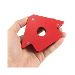 MAGNETE MAGNETICO FRECCE SALDATORE SALDATURA ANGOLAZIONI 45° 90° 135° 25LB 12KG