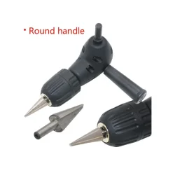 MANDRINO ANGOLARE 90° ACCESSORIO PER TRAPANO A CREMAGLIERA 0,6 - 10 MM