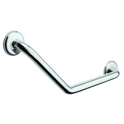 MANIGLIA ANGOLARE PER VASCA MANIGLIONE ACCIAIO BARRA APPOGGIO BAGNO DOCCIA ANZIANI