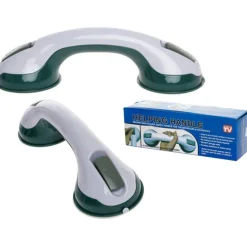 MANIGLIA DI SICUREZZA BAGNO CON ATTACCO A VENTOSA 26 CM PER ANZIANI DISABILI