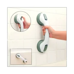 MANIGLIA DI SICUREZZA BAGNO CON ATTACCO A VENTOSA 26 CM PER ANZIANI DISABILI