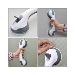 MANIGLIA DI SICUREZZA BAGNO CON ATTACCO A VENTOSA 26 CM PER ANZIANI DISABILI