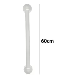 MANIGLIONE PER BAGNO 60CM DI SICUREZZA SOSTEGNO DOCCIA PER DISABILI ANZIANI BIANCO 005325