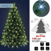 MANTELLO LUMINOSO 198LED ALBERO DI NATALE 1.8 / 2.10 MT LUCE MULTICOLORE XC-3192