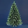 MANTELLO RETE 240 LED PER ALBERO DI NATALE LUCI LUCE BIANCO FREDDO 1,50 METRI