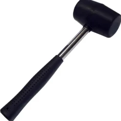 MARTELLO MAZZUOLO MAZZA CON TESTA IN GOMMA E MANICO ERGONOMICO IN FIBRA DA 450GR