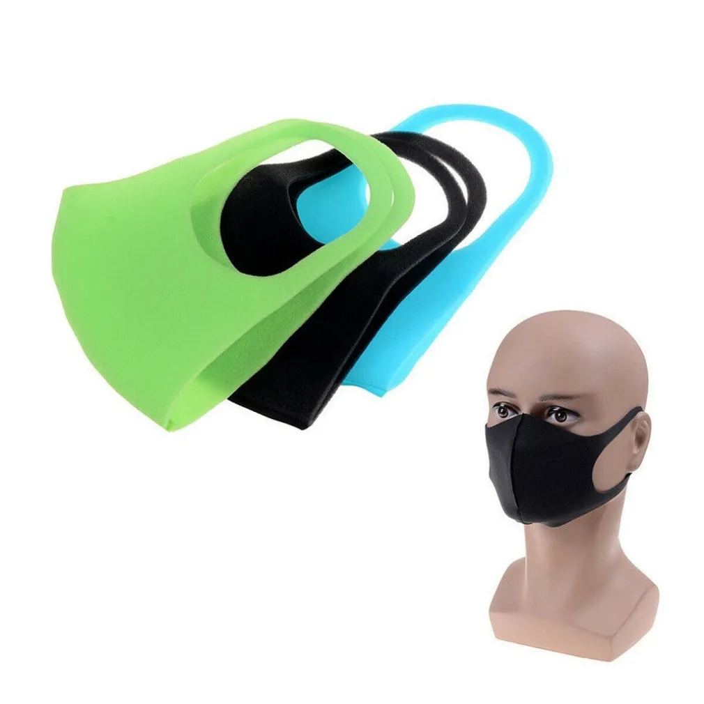 MASCHERA ANTIPOLVERE RESPIRATORE BATTERI POLVERE 3 MASCHERINE PER ADULTI