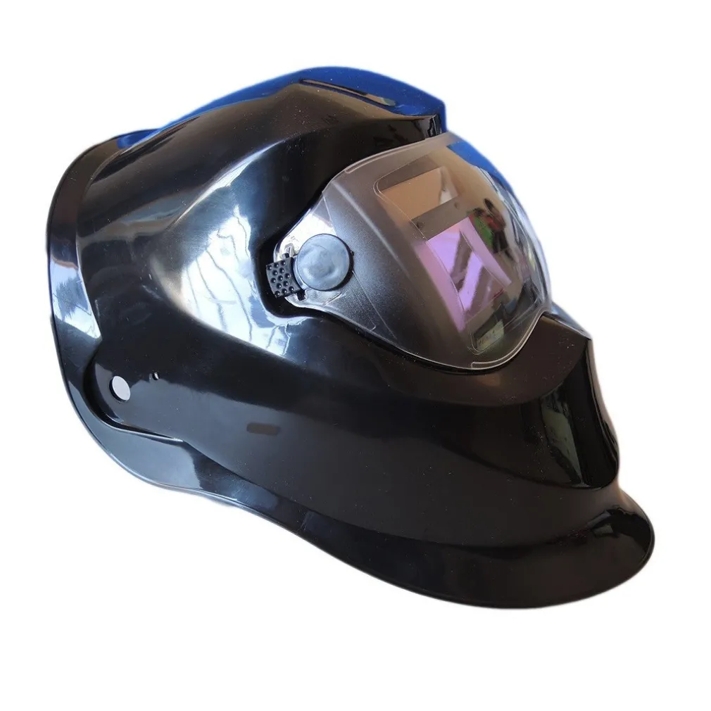 MASCHERA SALDATURA CASCO PER FABBRO PROTEZIONE CRISTALLI LIQUIDI VISIERA