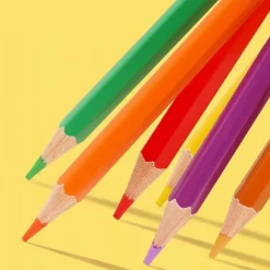 MATITE 48PZ COLORATE CANCELLABILI PER DISEGNARE SCHIZZI DIPINGERE CANCELLERIA PER BAMBINI