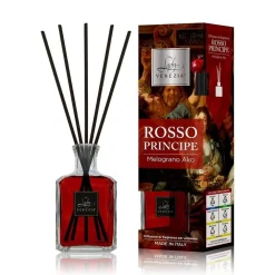 MAXI DIFFUSORE AMBIENTE BASTONCINI FRAGRANZA ROSSO PRINCIPE MELOGRANO AKO 250 ML