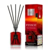 MAXI DIFFUSORE AMBIENTE CUBO CON BASTONCINI FRAGRANZA FUOCO ROSA PASSIONALE 250ML
