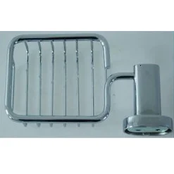 MENSOLA BAGNO DOCCIA PORTA SAPONE SAPONETTA RETTANGOLARE FISSAGGIO A MURO 52430A