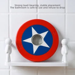 MENSOLA DA PARETE DECORATIVO SCAFFALE SOSPESO CON ADESIVO ORGANIZER CUCINA BAGNO SOGGIORNO