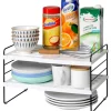 MENSOLA ESTENDIBILE ORGANIZER DA CUCINA PORTASPEZIE SCAFFALE A 3 RIPIANI MULTIUS