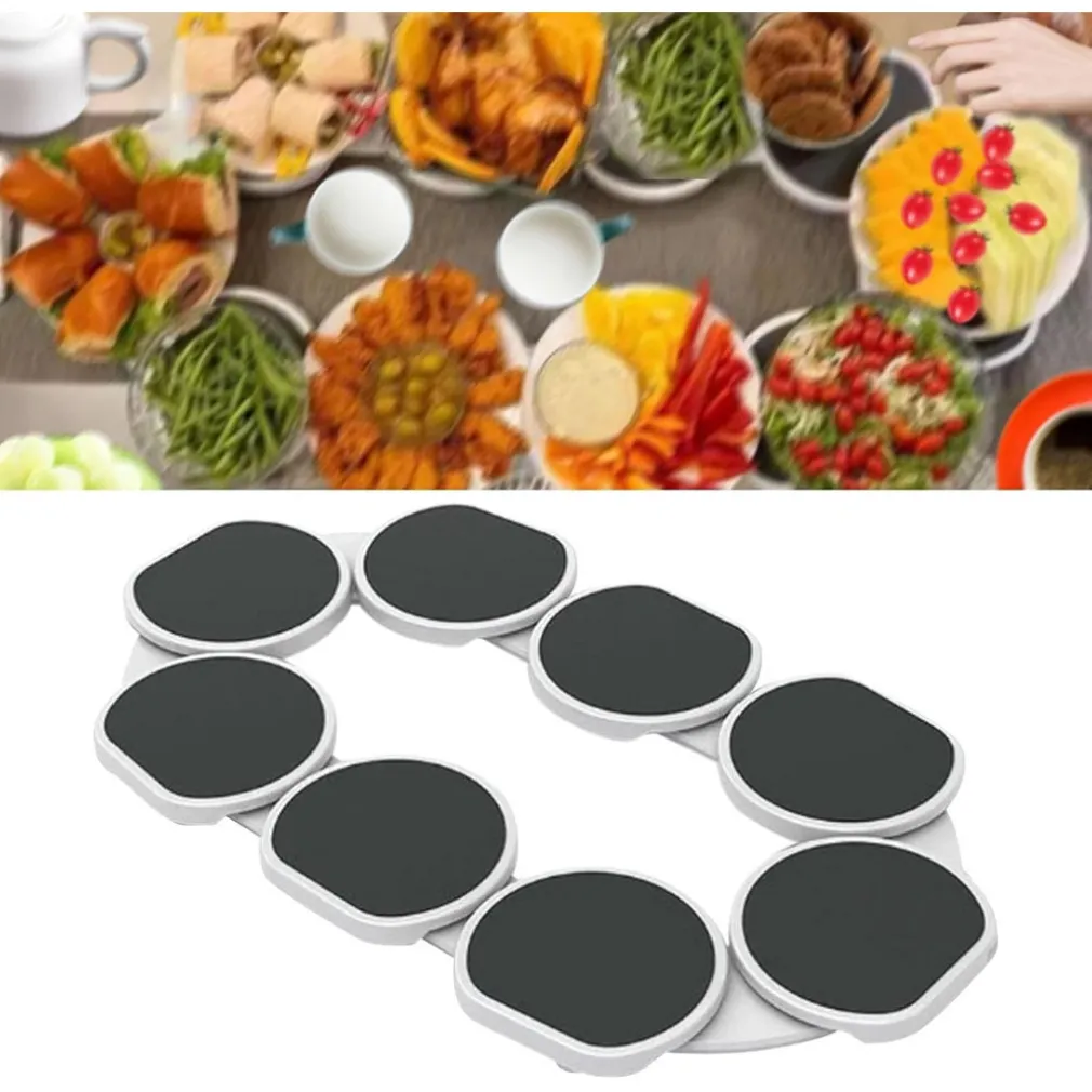 MENSOLA GIREVOLE RESISTENTE AL CALORE CENTROTAVOLA PER RIUNIONI FAMIGLIA ARMADIETTI