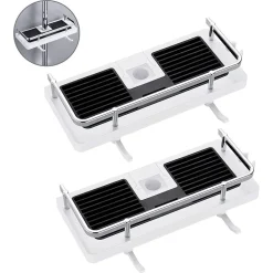 MENSOLA PER DOCCIA PER ASTA DOCCIA SENZA FORATURA SCAFFALE MENSOLA PER BAGNO