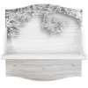 MENSOLA PORTABARATTOLI WHITE BUTTERFLY ORGANIZER UTENSILI CUCINA LEGNO MULTIUSO