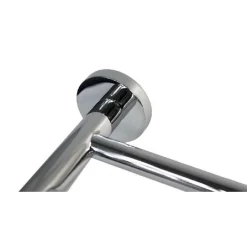 MENSOLA PORTASCIUGAMANI DA BAGNO A PARETE PORTA ASCIUGAMANI DOPPIO RIPIANO 52820