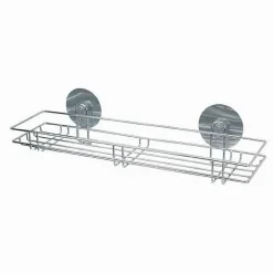 MENSOLA RETTANGOLARE PORTAOGGETTI ARREDO DA BAGNO MONTAGGIO CON BIADESIVO 79846