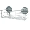 MENSOLA RETTANGOLARE PORTA OGGETTI ACCESSORI BAGNO MONTAGGIO CON BIADESIVO 79842