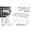 MENSOLA SALVASPAZIO ORGANIZER CUCINA ARMADIO CASSETTI BIANCA 30X14X16CM 839184