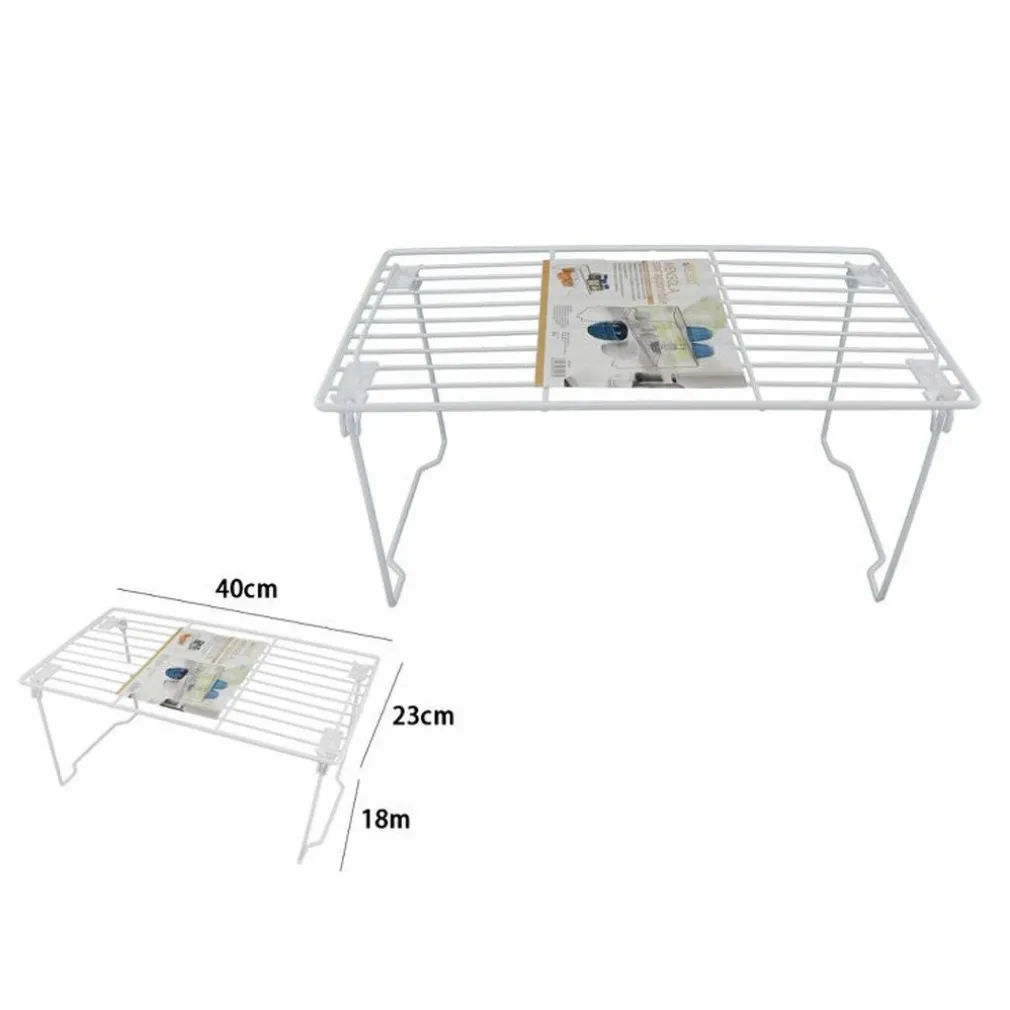 MENSOLA SALVASPAZIO SOVRAPPONIBILE ORGANIZER CUCINA ARMADIO MOBILI SMONTABILE