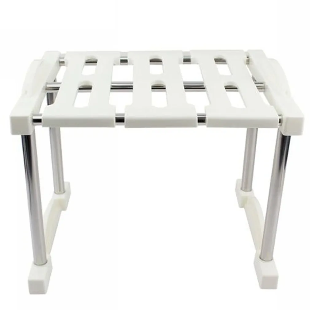 MENSOLA SOVRAPPONIBILE SALVASPAZIO IMPILABILE ORGANIZER CUCINA ARMADIO MOBILI 27