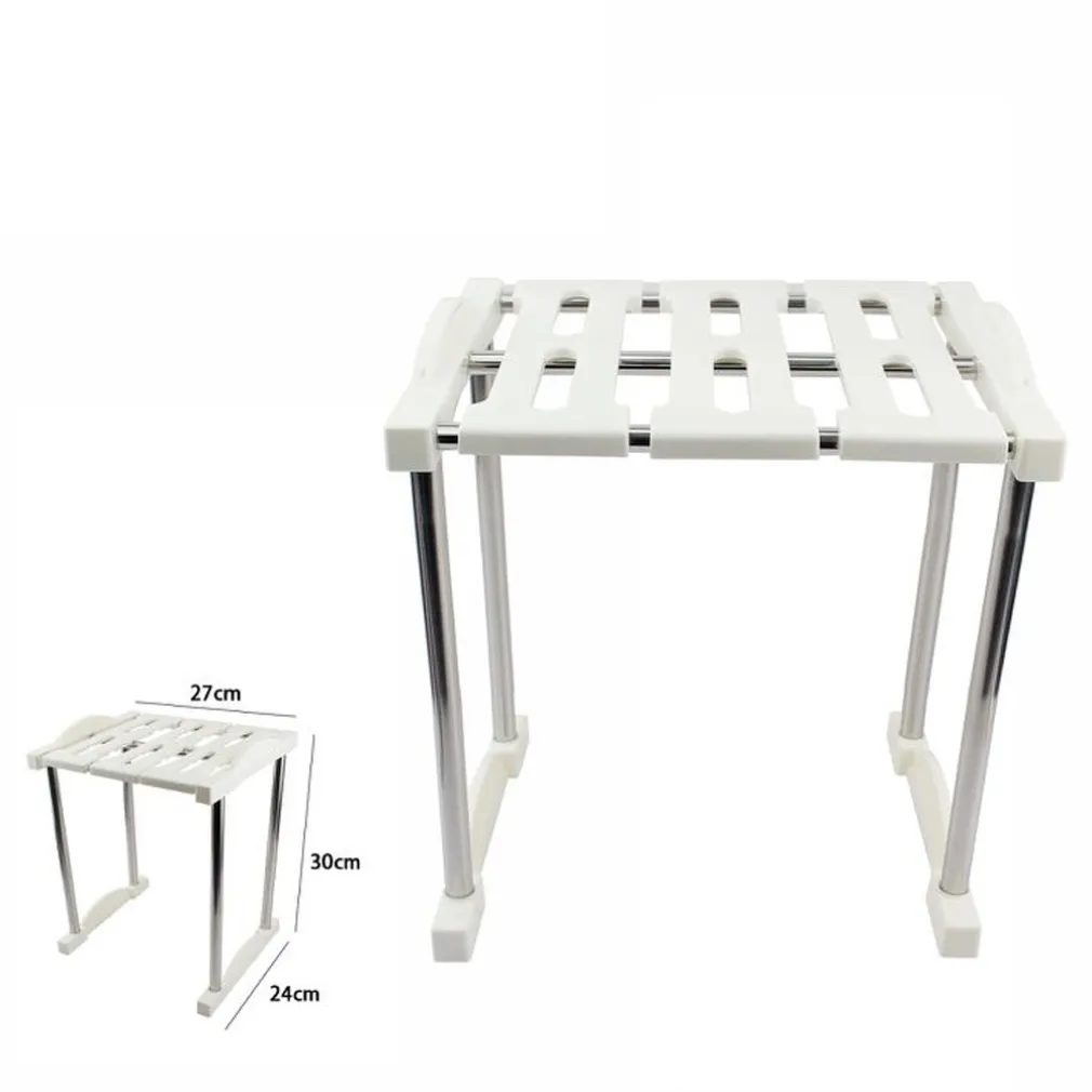 MENSOLA SOVRAPPONIBILE SALVASPAZIO IMPILABILE ORGANIZER CUCINA ARMADIO MOBILI 27