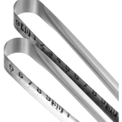 METRO IN METALLO FLESSOMETRO DA 10MT FLESSIBILE CON BLOCCO RETRATTILE GANCIO