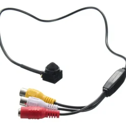 MICRO TELECAMERA MINI CAMERA A COLORI CAM SPIA SPY CON MICROFONO PER AUDIO