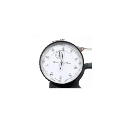 MICROMETRO SPESSIMETRO A LEVA CON QUADRANTE ANALOGICO A LANCETTA 0-10 X 30 mm