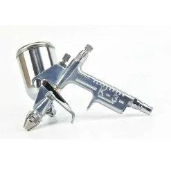 MINI AEROGRAFO BASSA PRESSIONE DA 100 ML SERBATOIO A CADUTA MOD. K3