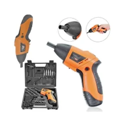 MINI AVVITATORE ELETTRICO BATTERIA RICARICABILE TRAPANO SNODABILE CON VALIGETTA