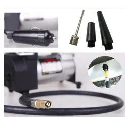 MINI COMPRESSORE PORTATILE 12V 150PSI AUTO MOTO SCOOTER BICI MANOMETRO 10BAR