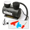 MINI COMPRESSORE PORTATILE CANOTTI AUTO SALVAGENTI 12V PER AUTO BICI MOTO