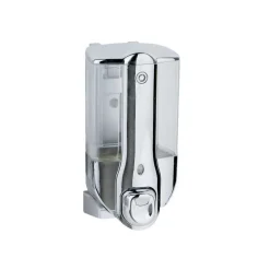 MINI DISPENSER PORTA SAPONE MANUALE DOSATORE EROGATORE A PARETE DA 350 ML