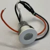 MINI FARETTO LED 2 WATT INCASSO 3V-5V LUCE FREDDA 6500K PUNTO LUCE DIAMETRO 20MM