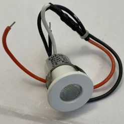 MINI FARETTO LED 2 WATT INCASSO 3V-5V COLORE LUCE BLU PUNTO LUCE DIAMETRO 20 MM