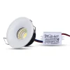 MINI FARETTO LED COB 3W DA INCASSO 40MM SPOT CON MOLLA LUCE CALDA O FREDDA