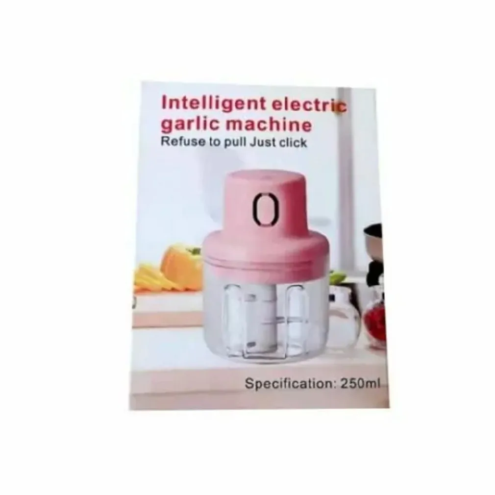 MINI FRULLATORE TRITATUTTO RICARICABILE USB MULTIFUNZIONALE ALIMENTI AGLIO Q-T36