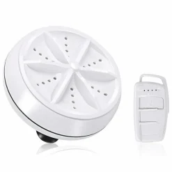 MINI LAVATRICE AD ULTRASUONI PORTATILE USB LAVAGGIO CON TURBINE DA VIAGGIO BARCA