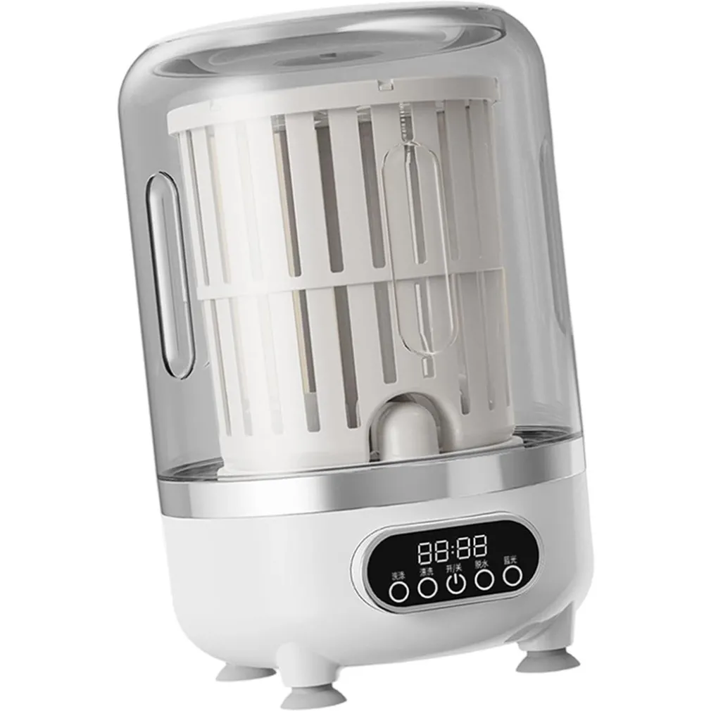 MINI LAVATRICE PORTATILE COMPATTA RICARICABILE DESIGN SENZA FILI CON CESTELLO CENTRIFUGA