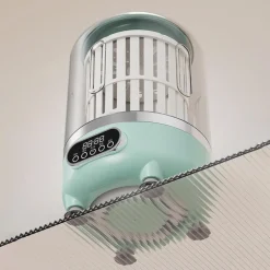 MINI LAVATRICE PORTATILE COMPATTA RICARICABILE DESIGN SENZA FILI CON CESTELLO CENTRIFUGA