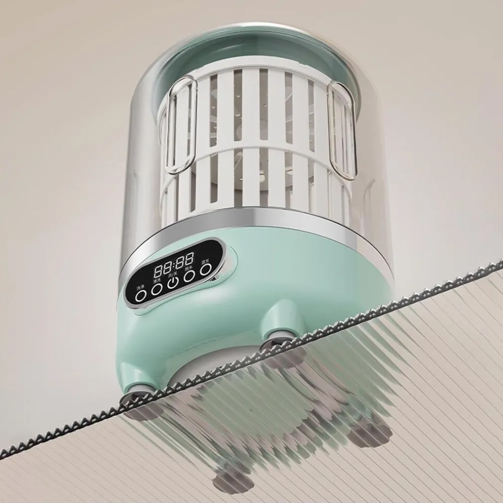 MINI LAVATRICE PORTATILE COMPATTA RICARICABILE DESIGN SENZA FILI CON CESTELLO CENTRIFUGA