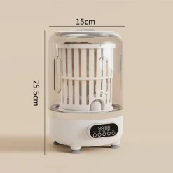 MINI LAVATRICE PORTATILE COMPATTA RICARICABILE DESIGN SENZA FILI CON CESTELLO CENTRIFUGA