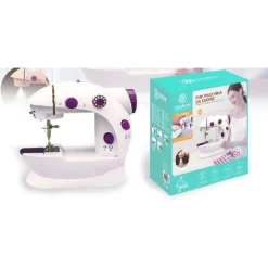 MINI MACCHINA DA CUCIRE PORTATILE CUCITO 6 WATT TX-9063 ELETTRICA CON 2 VELOCITÀ