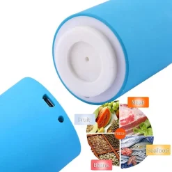 MINI MACCHINA SIGILLATRICE PER SOTTOVUOTO CHIUDI BUSTE ALIMENTI CIBI + SACCHETTI